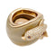 Bague 53 Bague Paolobongia "Dauphin" en or rose, diamants, jaspe et grenat. 58 Facettes 27373