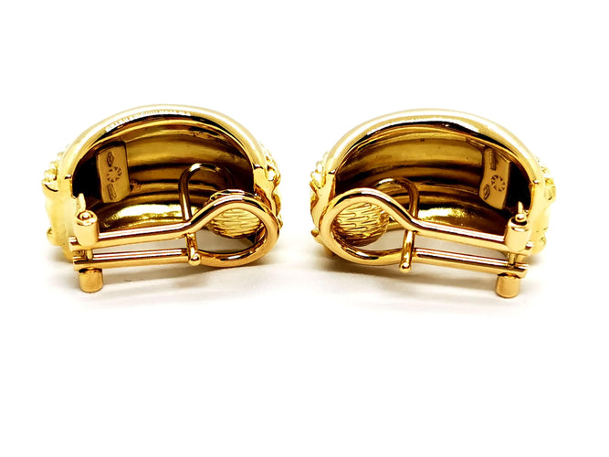Boucles d'oreilles Boucles d'oreilles Or jaune 58 Facettes 1176283CN