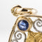 Pendentif Pendentif ancien Vierge saphir perle fine 58 Facettes 20-162