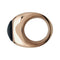 Bague 52 Bague Hermès, "Tabula", or rose, améthyste. 58 Facettes 28753-1