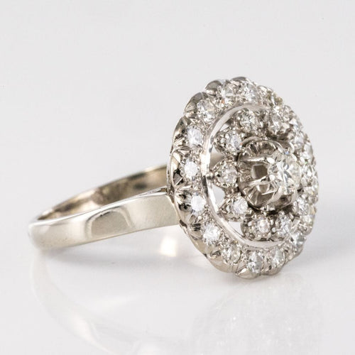 Bague 59 Bague ronde diamants 58 Facettes 19-481-48