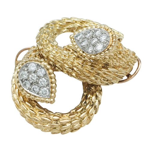 Boucles d'oreilles Boucles d'oreilles Boucheron "Serpent Bohème" en or jaune, diamants. 58 Facettes 28982