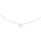 Collier Collier solitaire Cartier, diamant 0,31 carat en or blanc. 58 Facettes 30113