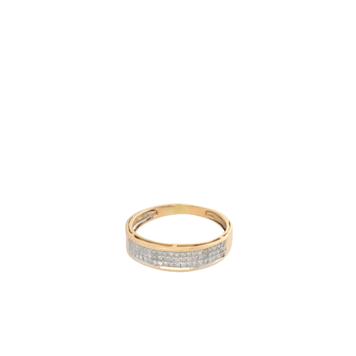 Bague Bague en or jaune et diamants 58 Facettes 25030