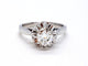 Bague 51 Bague Solitaire Or blanc Diamant 58 Facettes 05325CD