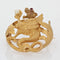 Broche Broche ancienne chimère à la perle 58 Facettes 20-609