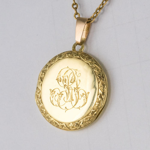 Pendentif Pendentif ancien médaillon ciselé 58 Facettes 20-175A