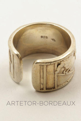 Bague 53 Bague motifs équestres 58 Facettes 26421
