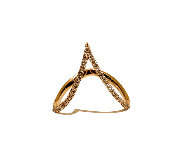 Bague Bague V DJULA en or et diamants 58 Facettes
