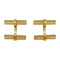 Boutons de manchette Boutons de manchette Cartier en or jaune, acier et onyx. 58 Facettes 30573