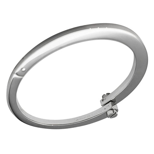 Bracelet Bracelet Cartier "Menottes" en or blanc. 58 Facettes 30352
