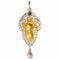 Pendentif Pendentif ancien Vierge saphir perle fine 58 Facettes 20-162