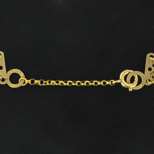 Collier Collier ancien esclavage émail 58 Facettes 14-222