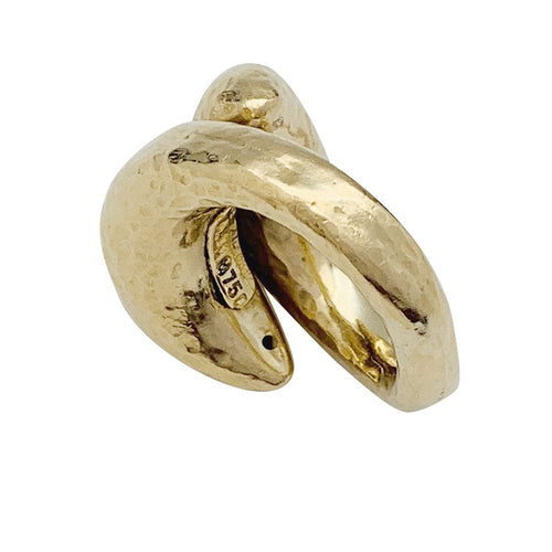 Bague 46 Bague Lalaounis Toi & Moi en or jaune. 58 Facettes 30157-1