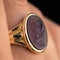 Bague 68 Bague ancienne homme intaille sur cornaline 58 Facettes 20-292-60