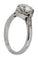 Bague 56 Solitaire ancien diamant 1.21 carat 58 Facettes 36871