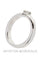 Bague 51 Solitaire diamant 0.22 carat 58 Facettes 29251