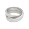 Bague 50 Bague Cartier, "Nouvelle Vague", or blanc. 58 Facettes 29912