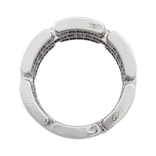 Bague 51 Bague Cartier "Maillon Panthère" or blanc, diamants. 58 Facettes 30168