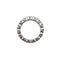 Bague 56 Alliance tour complet or blanc. 58 Facettes 30613
