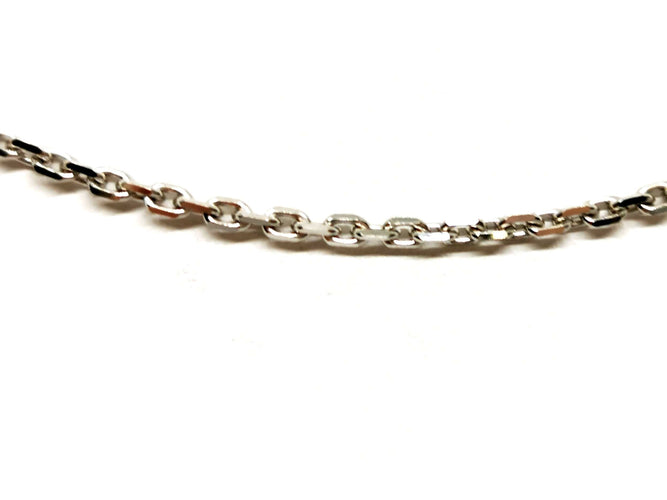 Collier Collier Maille forçat Or blanc 58 Facettes 1161933CN