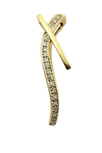 Pendentif Pendentif moderne diamants 58 Facettes 22881