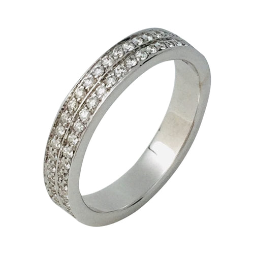 Bague 47 Bague Repossi, "Berbère", or blanc et diamants. 58 Facettes 28812