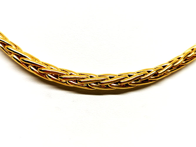 Collier Collier Maille palmier Or jaune 58 Facettes 1161907CN