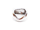 Bague 51 Fred Bague Mouvementé Or blanc 58 Facettes 00700CN
