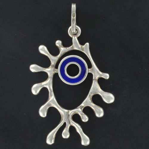 Pendentif Pendentif argent émail moderniste 58 Facettes 17-173A