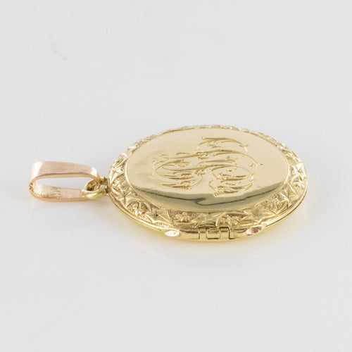 Pendentif Pendentif ancien médaillon ciselé 58 Facettes 20-175A