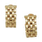 Boucles d'oreilles Boucles d'oreilles Cartier maille panthère en or jaune. 58 Facettes 27054
