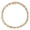 Bracelet Bracelet Cartier 3 ors, maille grain de café. 58 Facettes 30099