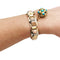 Bracelet Bracelet Tank, trois tons d'or. 58 Facettes 30088