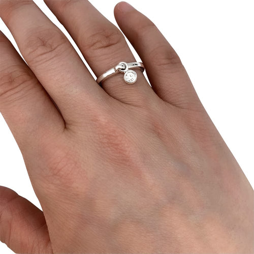 Bague 52 Bague Dior, "Coquine", or blanc, diamant. 58 Facettes 30559