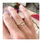 Bague 52 Bague FLORALE 58 Facettes