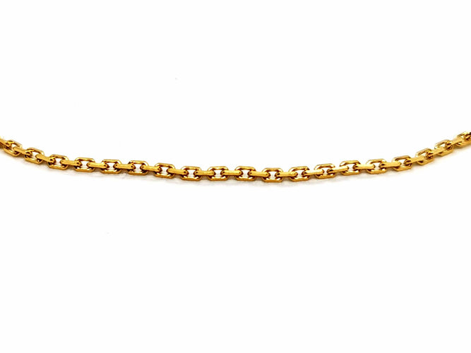 Collier Collier Maille forçat Or jaune 58 Facettes 1167339CN