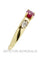 Bague 47 Bague rubis 58 Facettes 12381