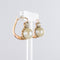 Boucles d'oreilles Parure ancienne perles fines et diamants 58 Facettes 19-614