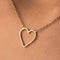 Collier Coeur en or et sa chaine 58 Facettes 20-041A