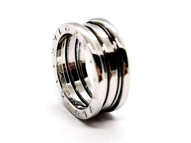 Bague 56 Bulgari Bague B. Zéro1 Or blanc 58 Facettes 1139157CN