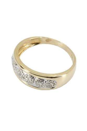 Bague Jonc moderne diamants 58 Facettes 038091