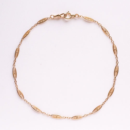 Collier Chaîne ancienne en or rose 58 Facettes 20-078