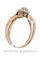 Bague 54 Toi et moi ancien 58 Facettes 34301