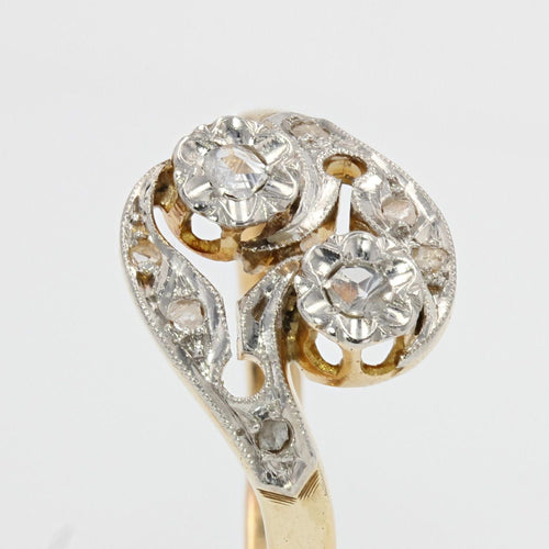 Bague 55 Bague ancienne de la Belle époque diamants 58 Facettes 19-523A-52