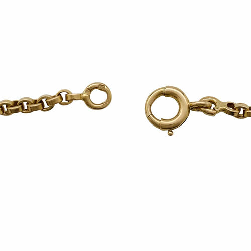Collier Longue chaîne ancienne. 58 Facettes 29991