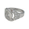 Bague 53 Bague Dinh Van, "Menottes R12", or blanc, diamants. 58 Facettes 29973