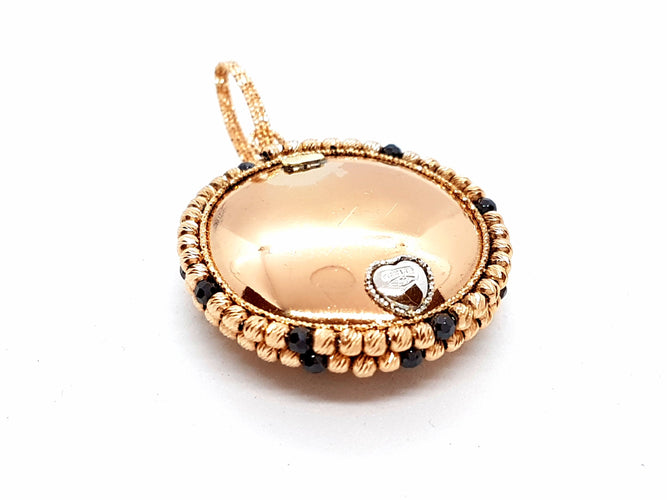 Pendentif Pendentif Or rose 58 Facettes 06097CD