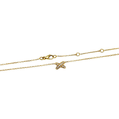 Collier Collier Chaumet, "Liens", or jaune et diamants. 58 Facettes 30435
