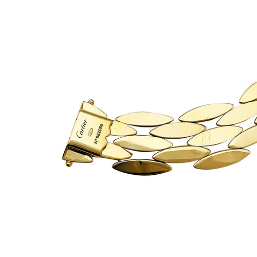 Collier Collier Cartier "Gentiane" en or jaune. 58 Facettes 30485